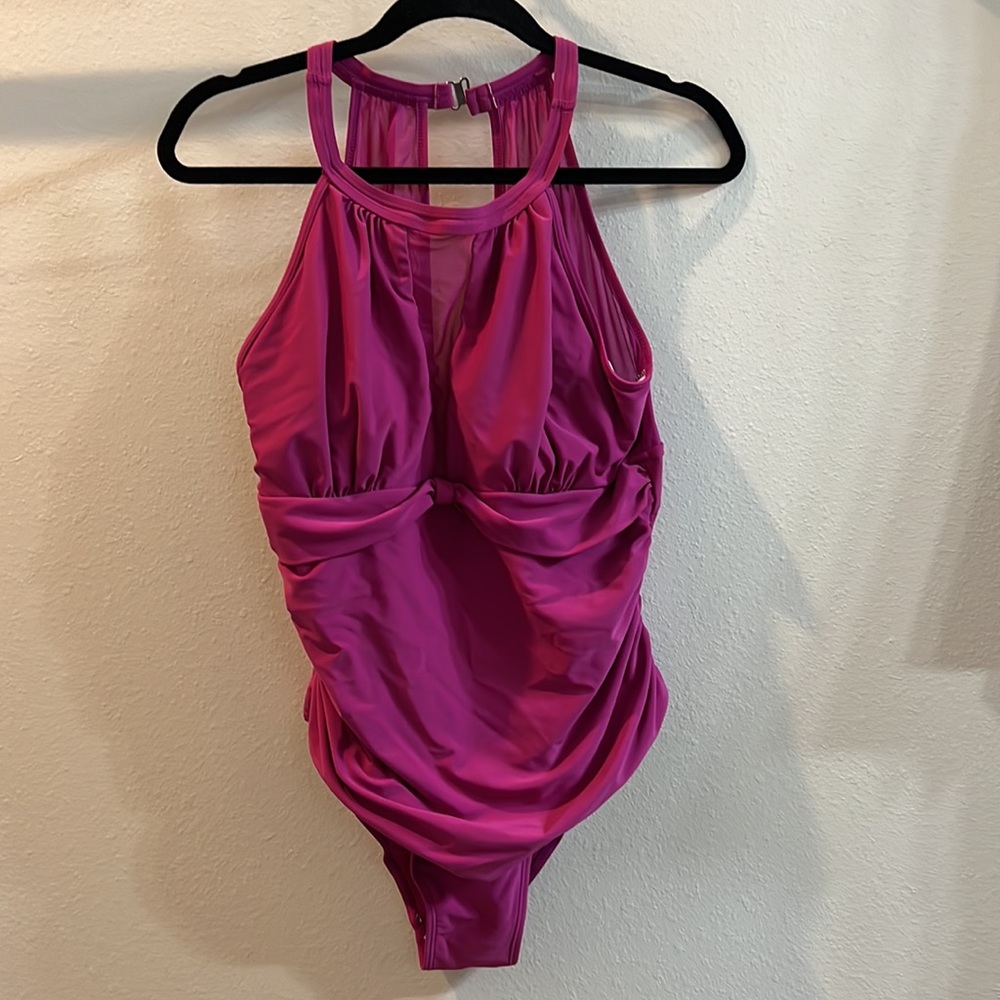 Fuchsia swimsuit